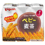 ピジョン ベビー麦茶 (125mL×3個) ベビー飲料 1ヵ月頃から 備蓄 ※軽減税率対象商品