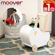 Moover ムーバー ドールズプラムハート 乳母車 手押し車 人形用 ベビーカー 木製 歩行練