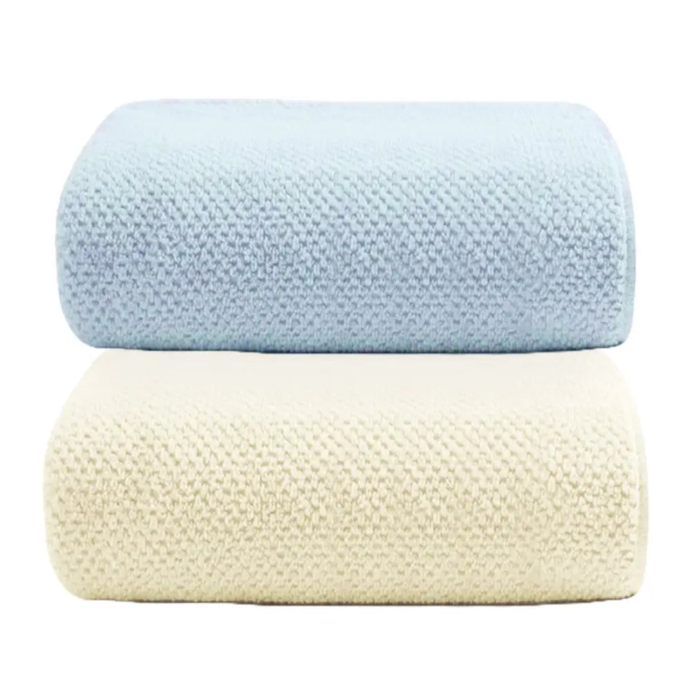 マイクロファイバータオル 大判バスタオル 速乾タオル 吸水タオル ふんわり柔らか素材 敏感肌に優しいタオル ビーチタオル プールタオル 2枚セットタオル 軽量速乾バスタオル