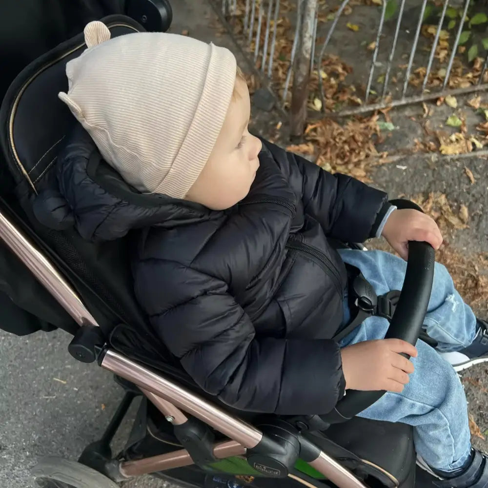 ベビーダウンコート キッズアウター ダウンコットン 軽量 保温 防寒 フード付き くま耳デザイン 洗濯可 冬用 子ども服 兄弟おそろいコーデ 80〜110cm