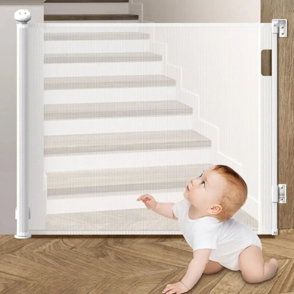 階段 ベビーゲート ロール式