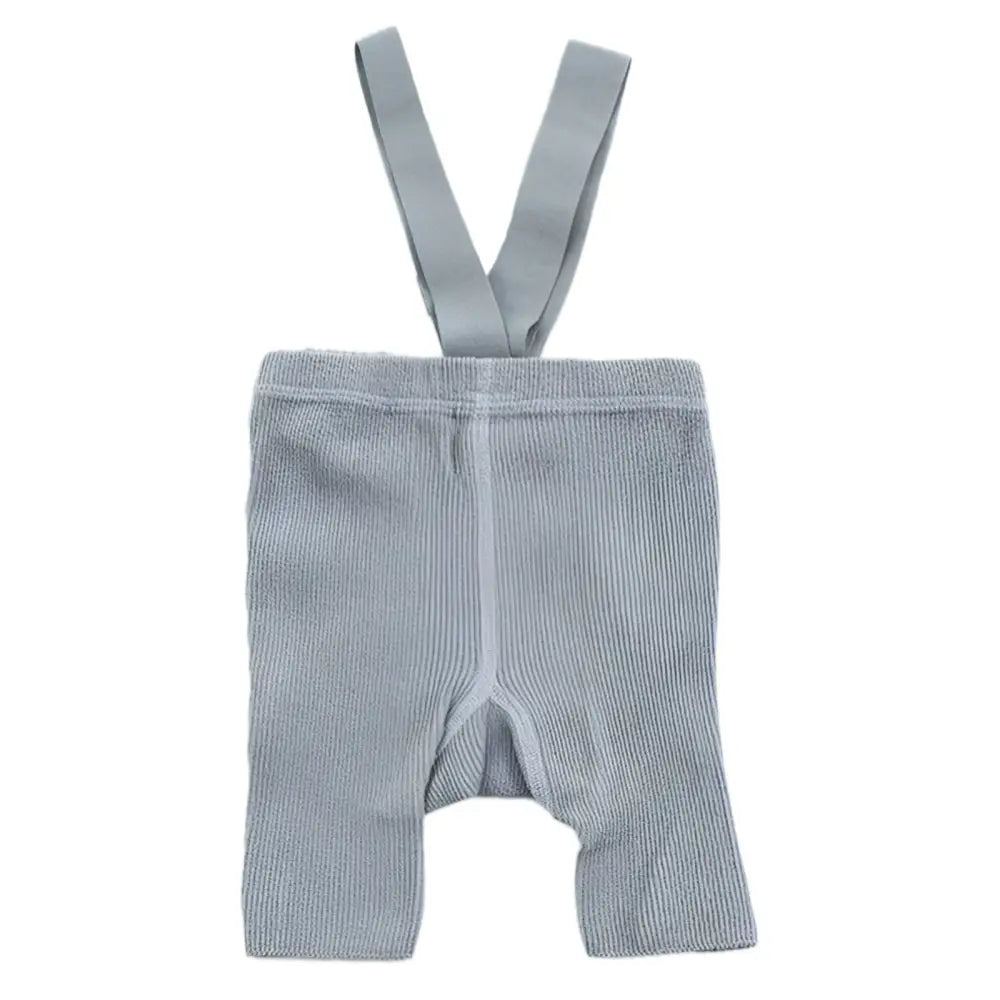 ベビーレギンス ストラップ付き ハーフ丈 伸縮性抜群 コットン素材 通気性 快適フィット 動きやすい 赤ちゃん服 出産祝い