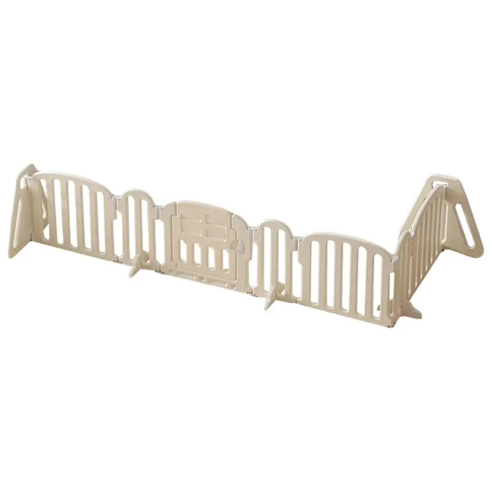 ベビーサークル ハーフサイズ S~XL - オフホワイト / S(260cm)