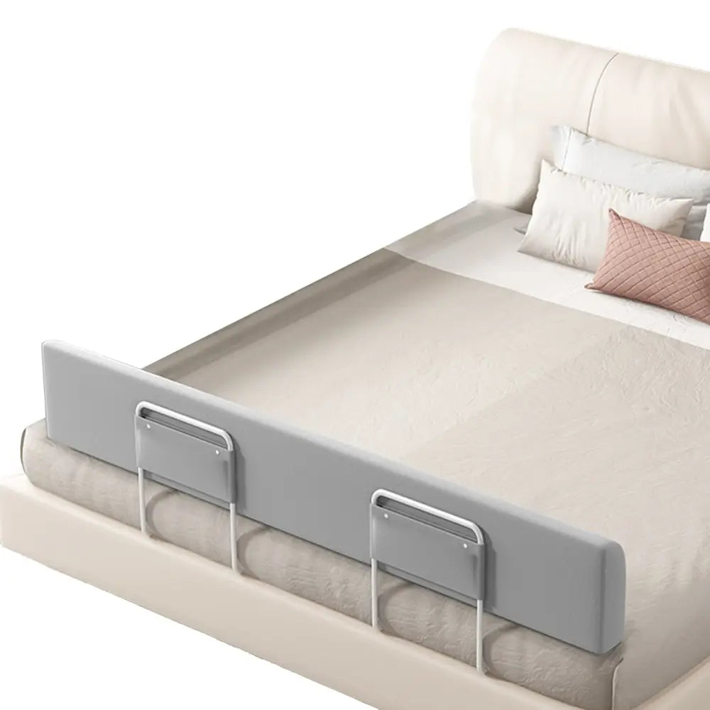 ベッドガード クッション 赤ちゃん 転落防止 - グレー / 1.5m - ベッドガード