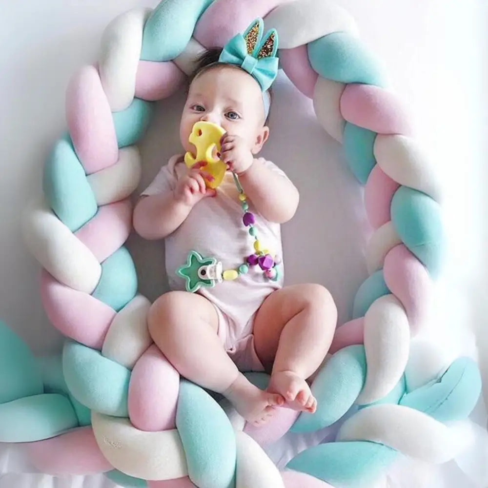 ベッドガード ベビーベッド 寝返り防止クッション 赤ちゃん - ベッドガード