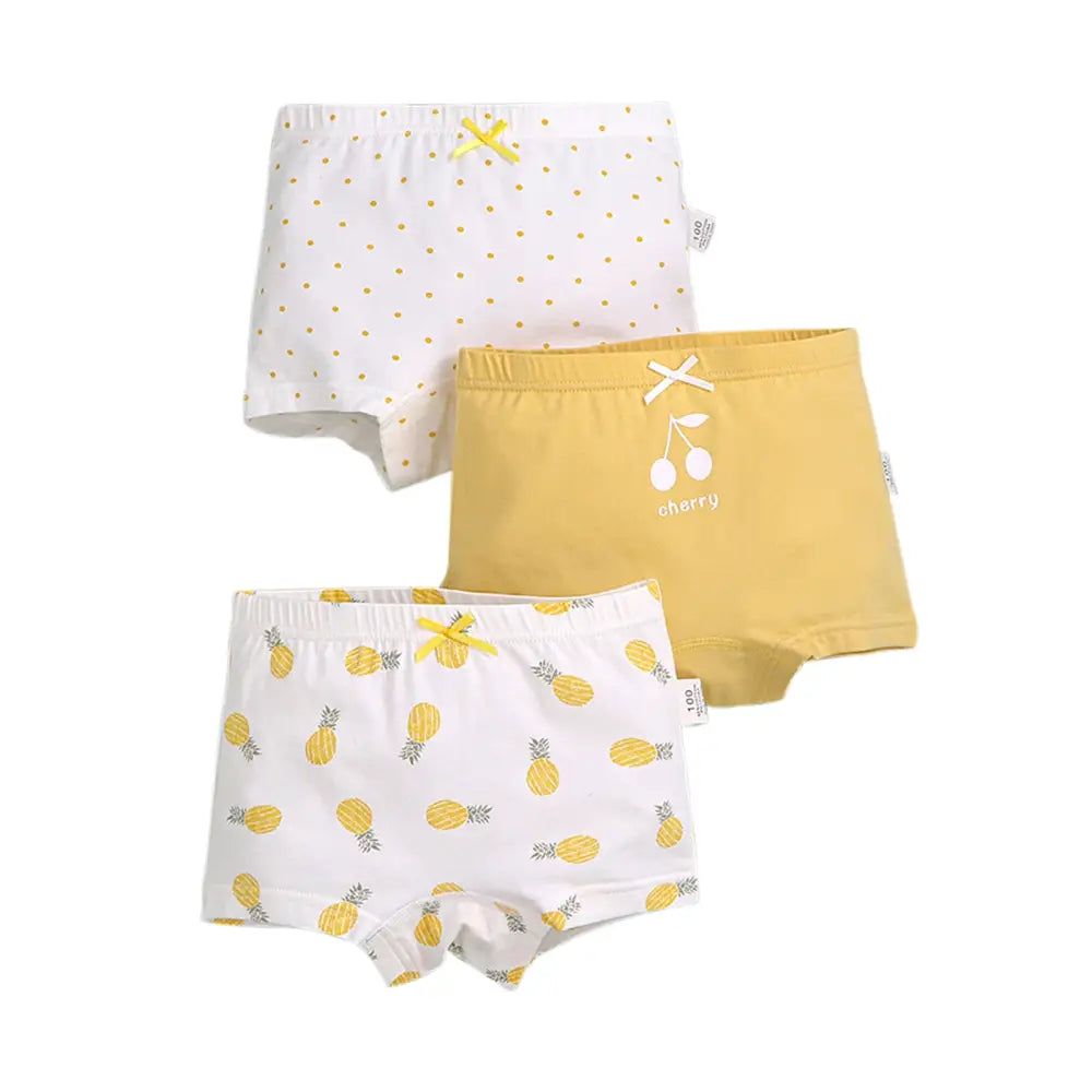 パンツ 下着 女の子 キッズ 3枚セット ボクサーパンツ 子供 女児 ガールズ 保育園 幼稚園 園児 小学生 ショーツ インナー 肌着 綿 コットン 100cm 110cm 120cm 130cm 140cm