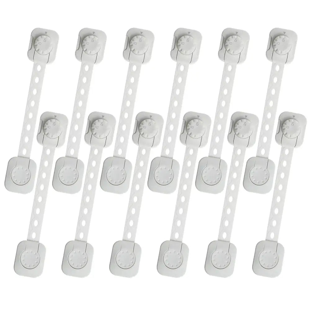 チャイルドロック 引き出しロック 扉ロック 子供安全対策 ベビーガード 事故防止 安全グッズ 大人だけ解除 ダイヤルロック 両面テープ 簡単設置 工具不要 家具ロック ベルト調整可能 カット可能 多用途 6個セット 乳児対策 イタズラ防止 家庭内安全