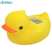 浮かべるデジタル湯温計