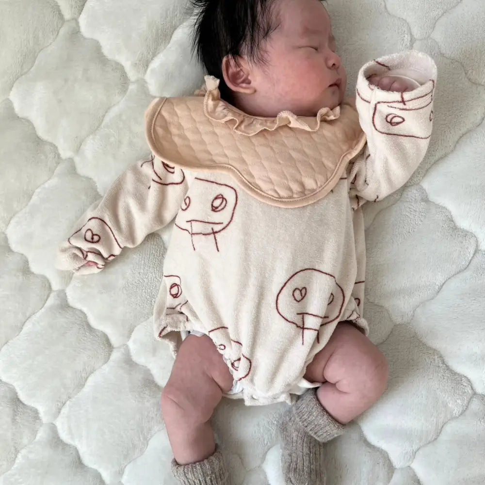 スタイ よだれかけ 防水 コットン100% 赤ちゃん ベビー ビブ 出産祝い 6枚セット 吸水 通気性 ダブルスナップ 洗える 全方位ガード 女の子 男の子 可愛い 柄入り