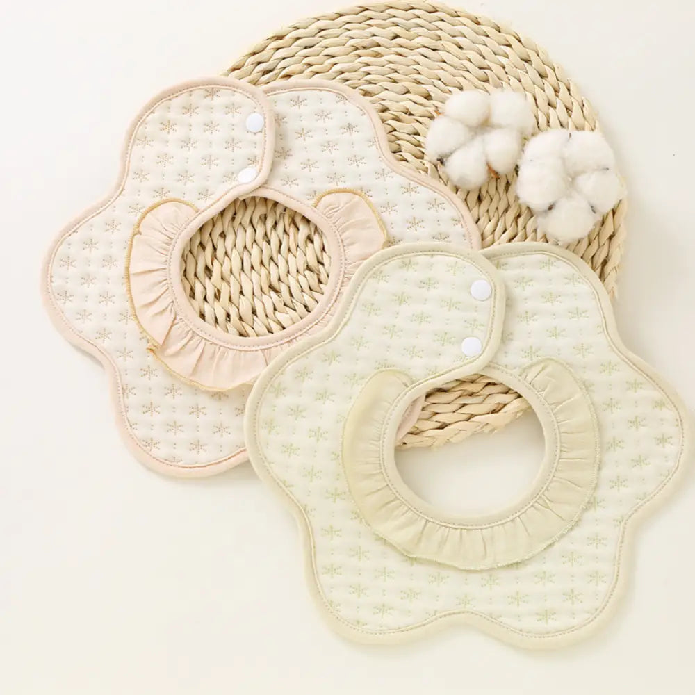 スタイ よだれかけ 防水 コットン100% 赤ちゃん ベビー ビブ 出産祝い 6枚セット 吸水 通気性 ダブルスナップ 洗える 全方位ガード 女の子 男の子 可愛い 柄入り