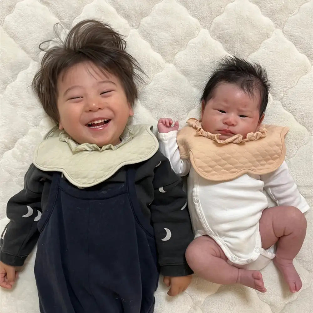 スタイ よだれかけ 防水 コットン100% 赤ちゃん ベビー ビブ 出産祝い 6枚セット 吸水 通気性 ダブルスナップ 洗える 全方位ガード 女の子 男の子 可愛い 柄入り