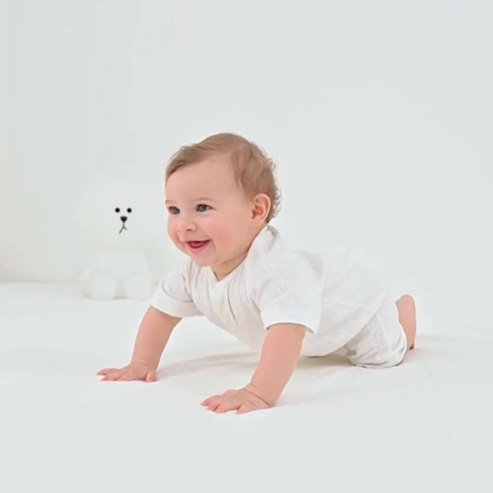 半袖ロンパース ベビー 男の子 女の子 66~90 - 半袖ベビーロンパース