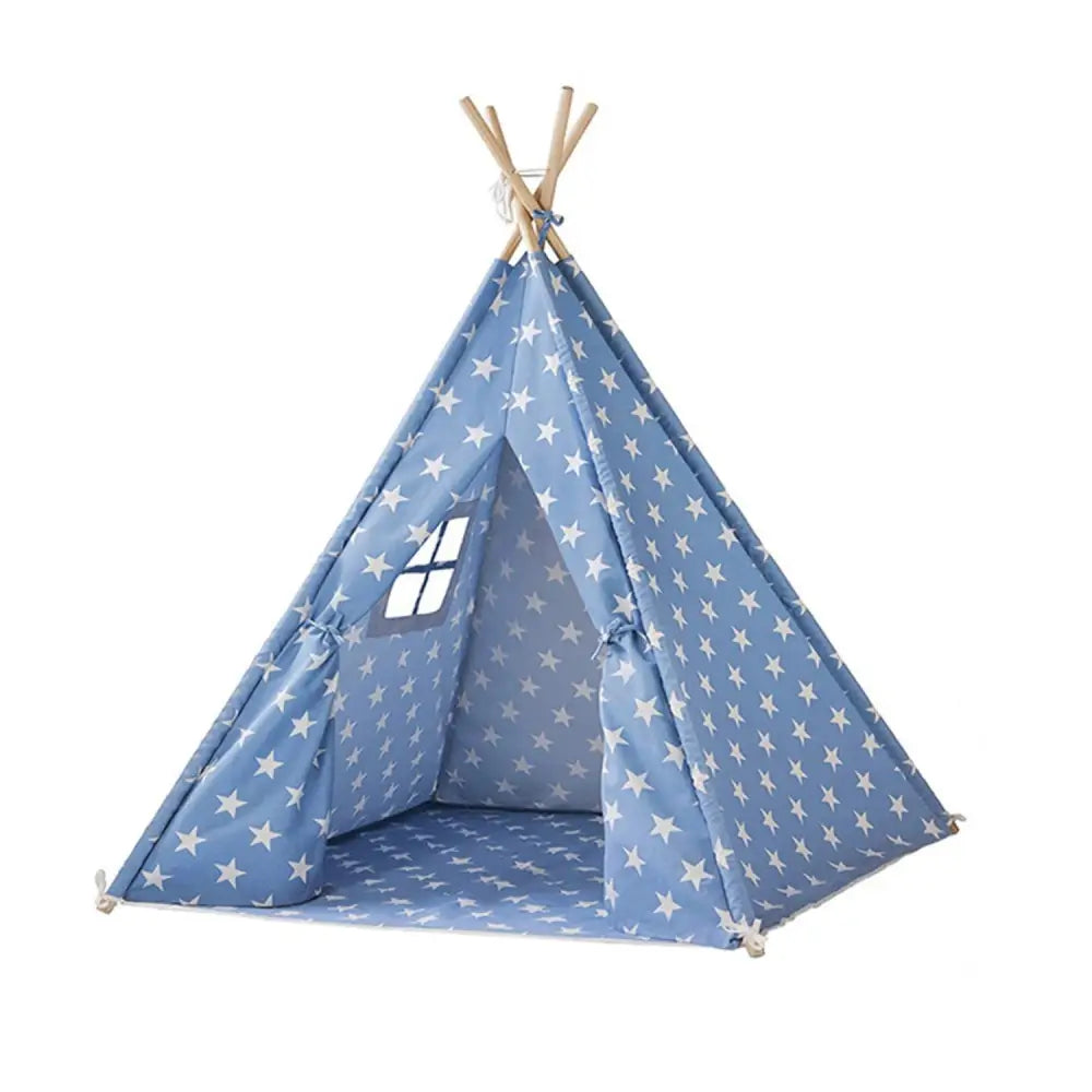 北欧風キッズテント 120×120×155cm - ホワイト / ワンサイズ - キッズテント