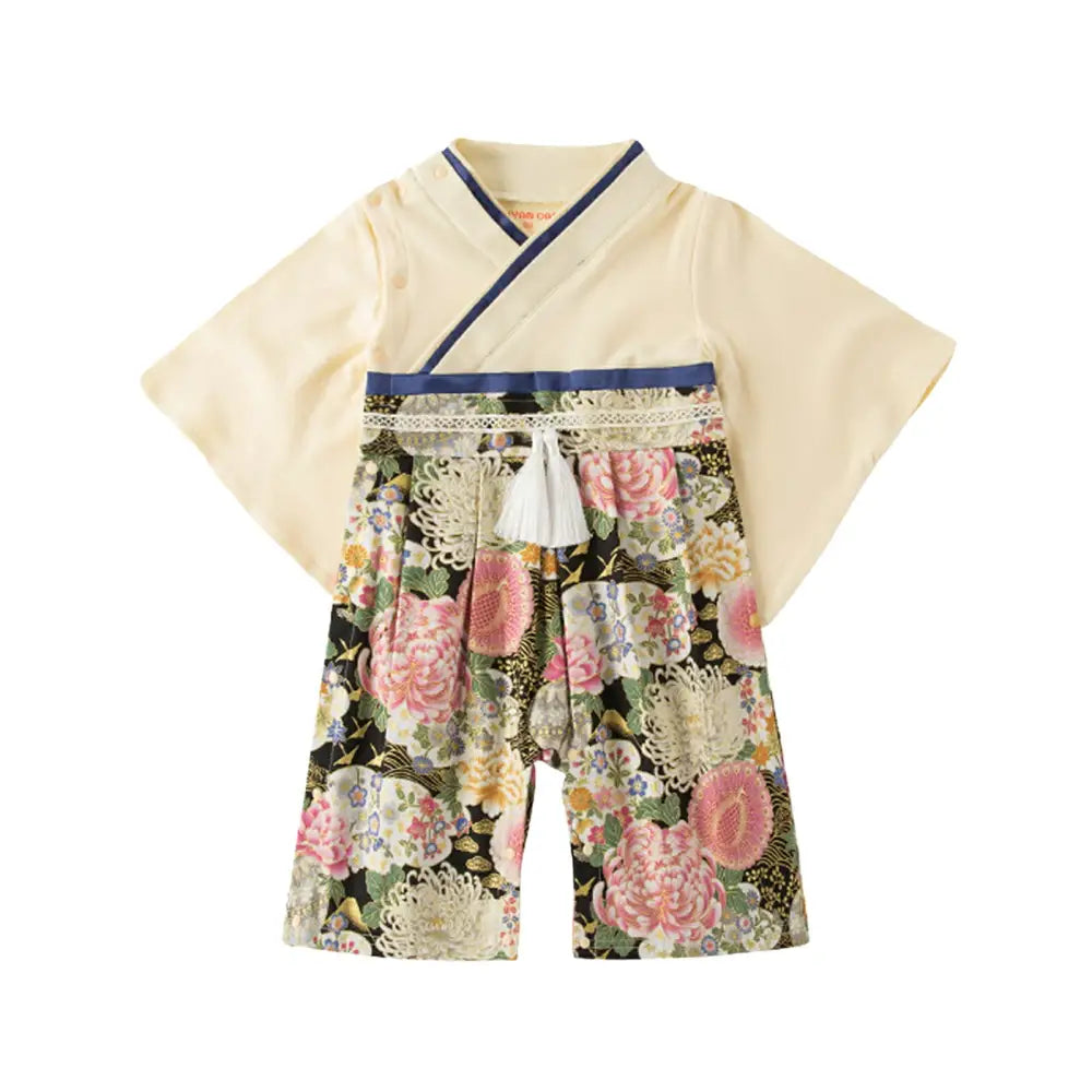 袴 ロンパース 100日祝い 赤ちゃん ベビー 袴ロンパース お宮参り ひな祭り 桃の節句 バースデー 七五三 結婚式 出産祝い お食い初め 初節句