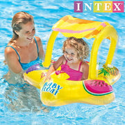 INTEX サンシェード付きベビーフロート