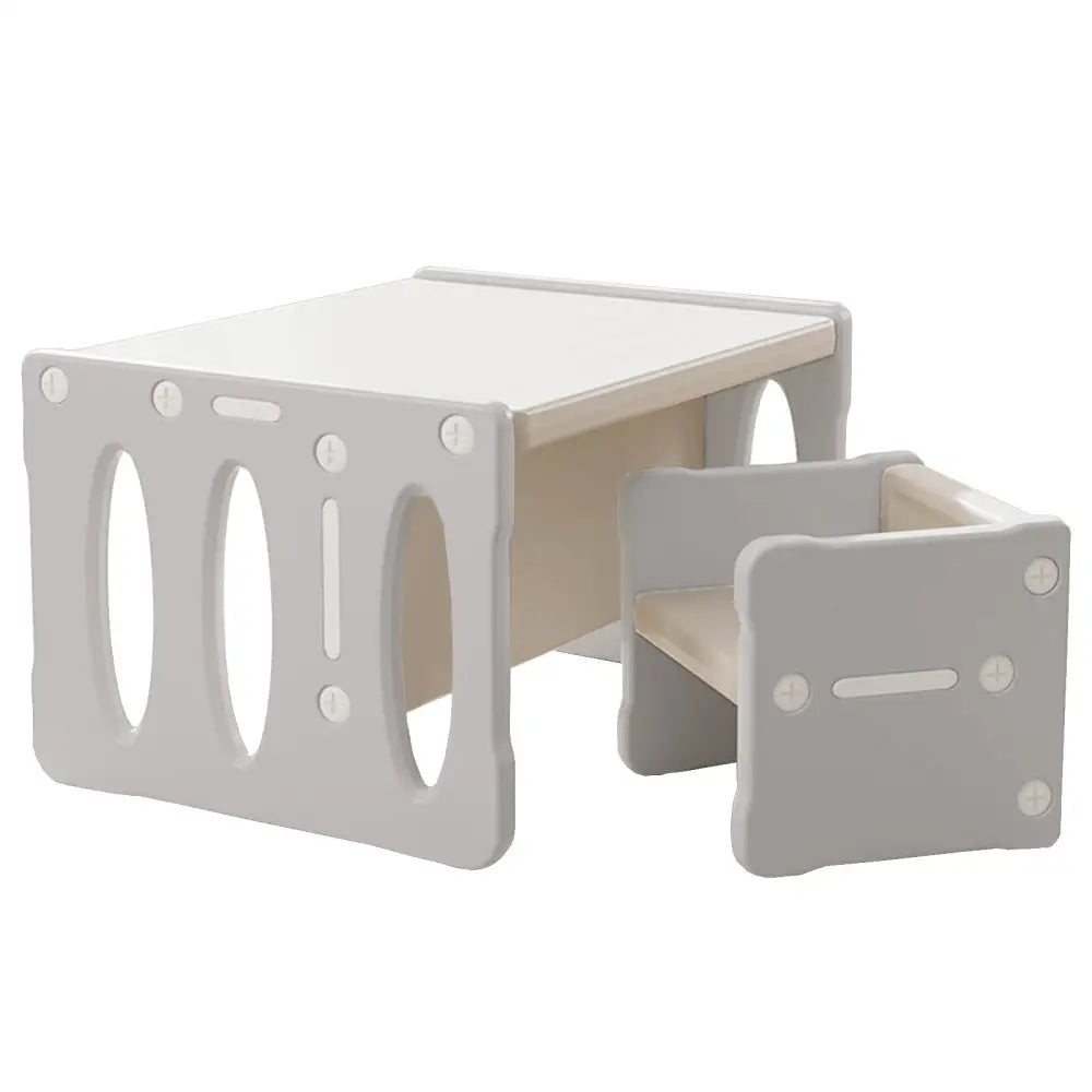 キッズ デスク&チェアセット - グレー / デスクチェアセット - キッズデスク&チェアセット