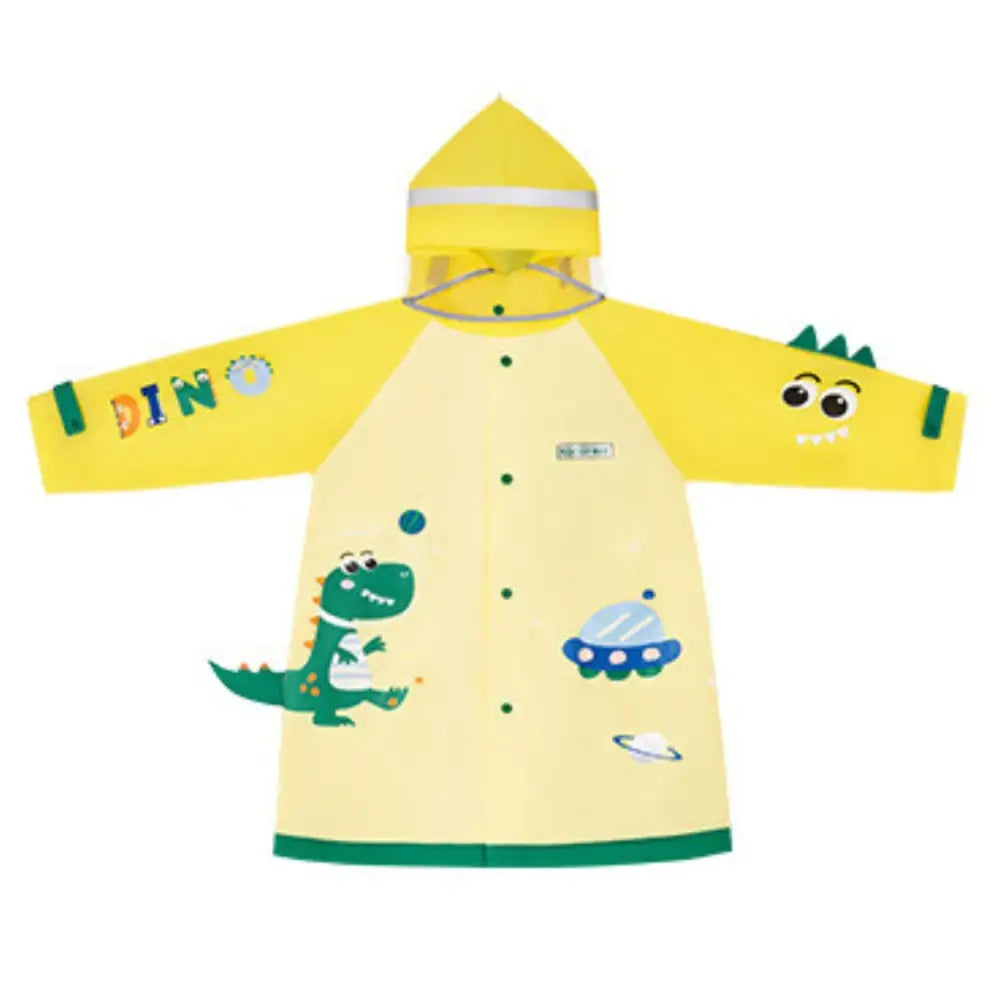 キッズレインコート かわいい リュック対応 S~XL - キッズレインコート