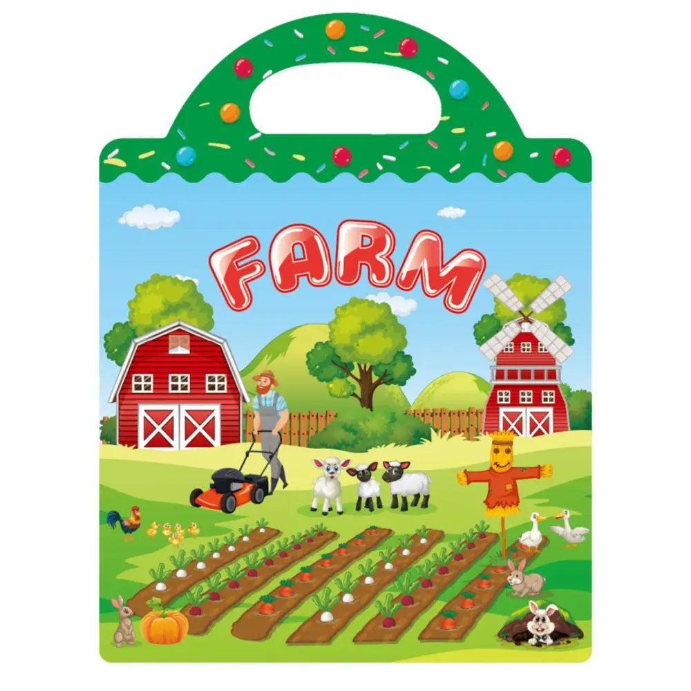 子供 シールブック - ファーム / フリーサイズ - シールブック