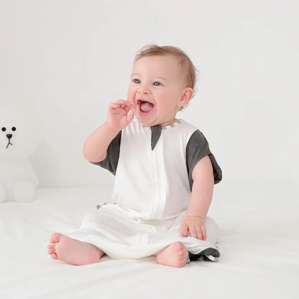 おくるみ スワドル 半袖 M(3~6カ月)│L(6~12か月) - おくるみ