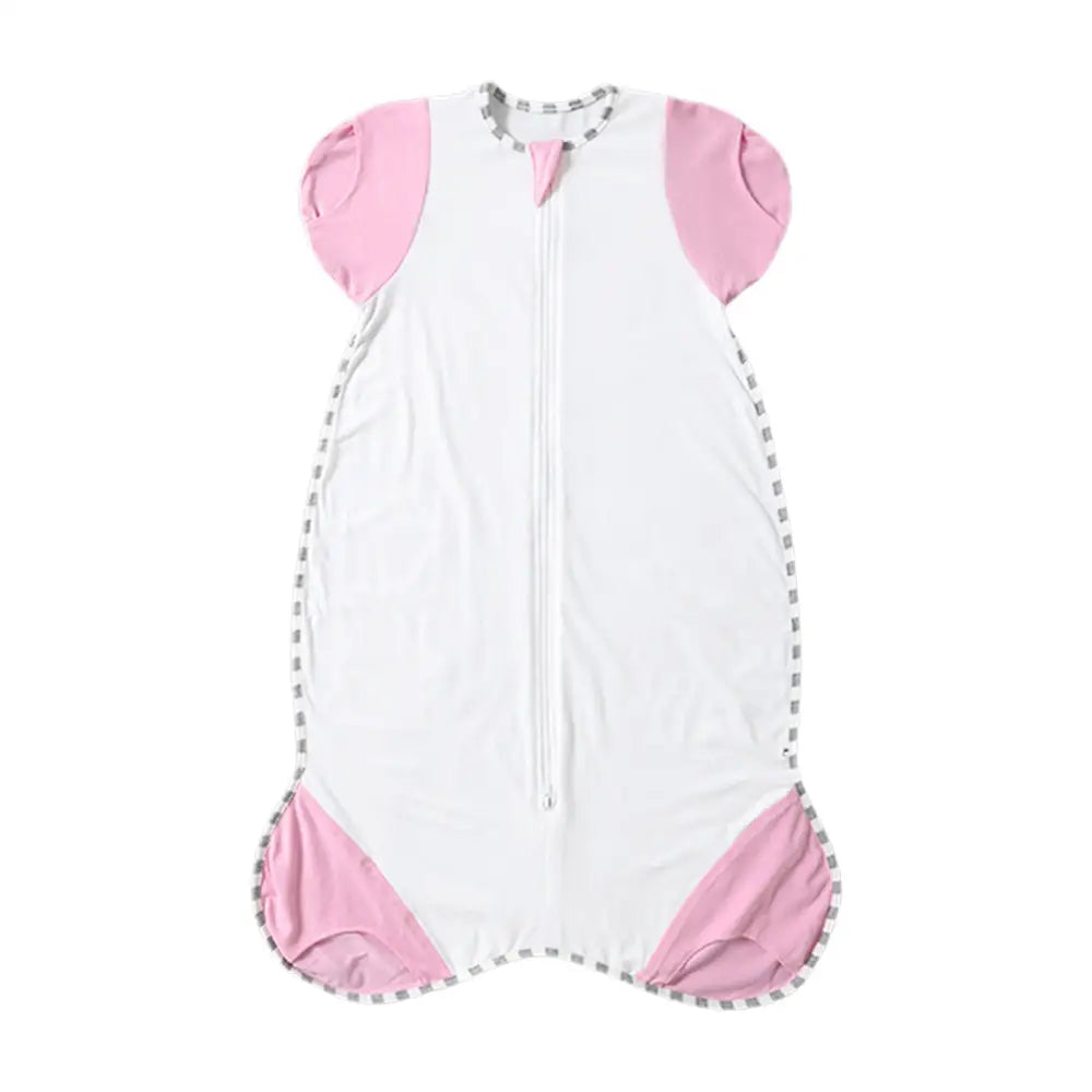 おくるみ スワドル 半袖 M(3~6カ月)│L(6~12か月) - ピンク / M - おくるみ