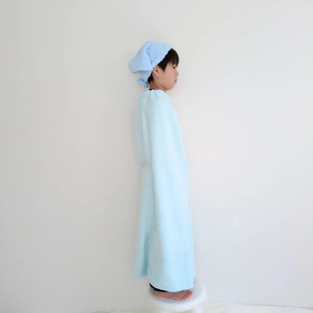 マイクロファイバー 吸水タオル キッズタオル 巻きタオル 速乾タオル プールタオル お風呂グッズ 子供用タオル サイズ調整ボタン ふわふわ素材 ノンホルマリン 安全素材 ネームタグ付き 着替え簡単 親子お揃い