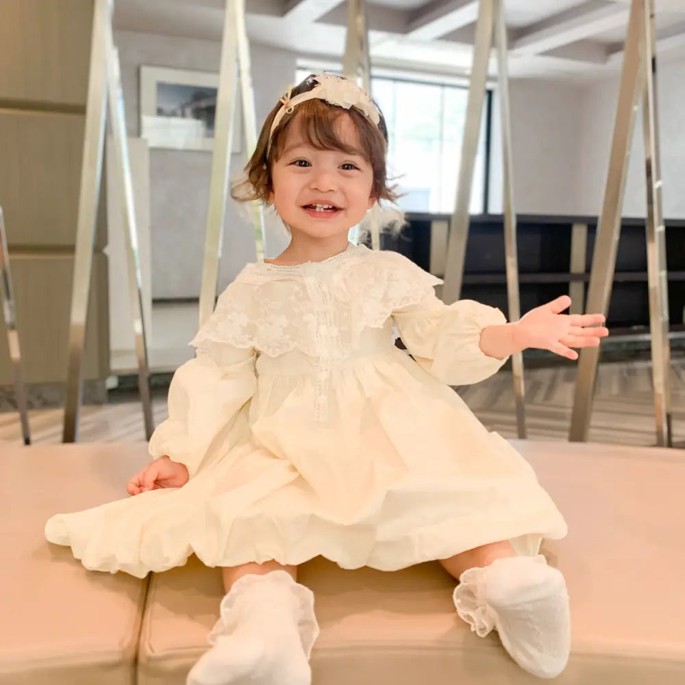 セレモニーワンピース&靴下セット 80~120 - ワンピース・ドレス