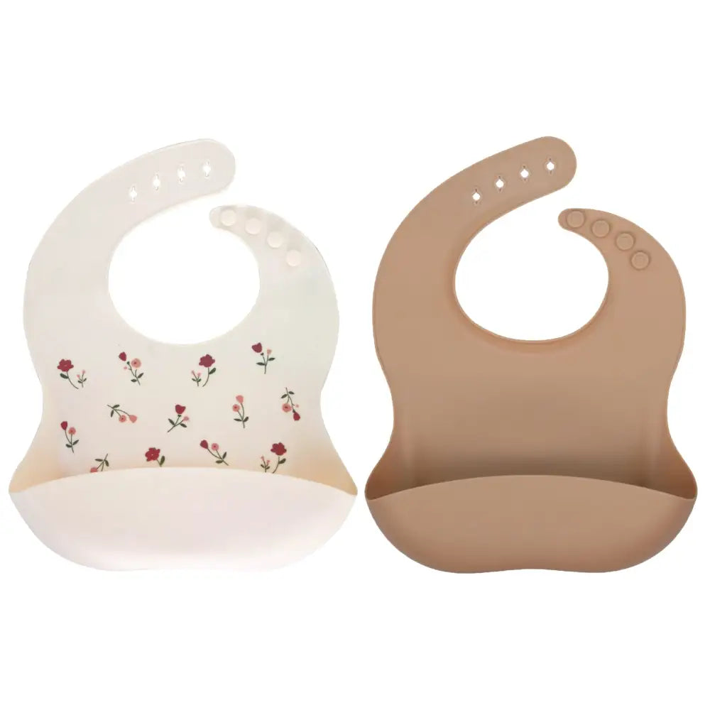 シリコンビブ お食事エプロン ベビー用 食べこぼし防止 立体ポケット付き 軽量 柔らか素材 丸めて収納 お手入れ簡単 防水 汚れにくい 持ち運び便利 離乳食グッズ 赤ちゃん用品