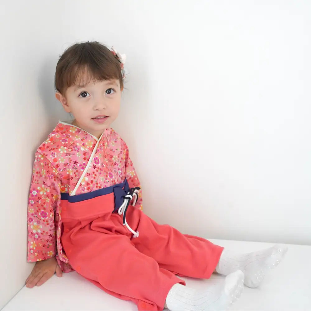 袴 ロンパース 100日祝い 赤ちゃん ベビー 袴ロンパース お宮参り ひな祭り 桃の節句 バースデー 七五三 結婚式 出産祝い お食い初め 初節句