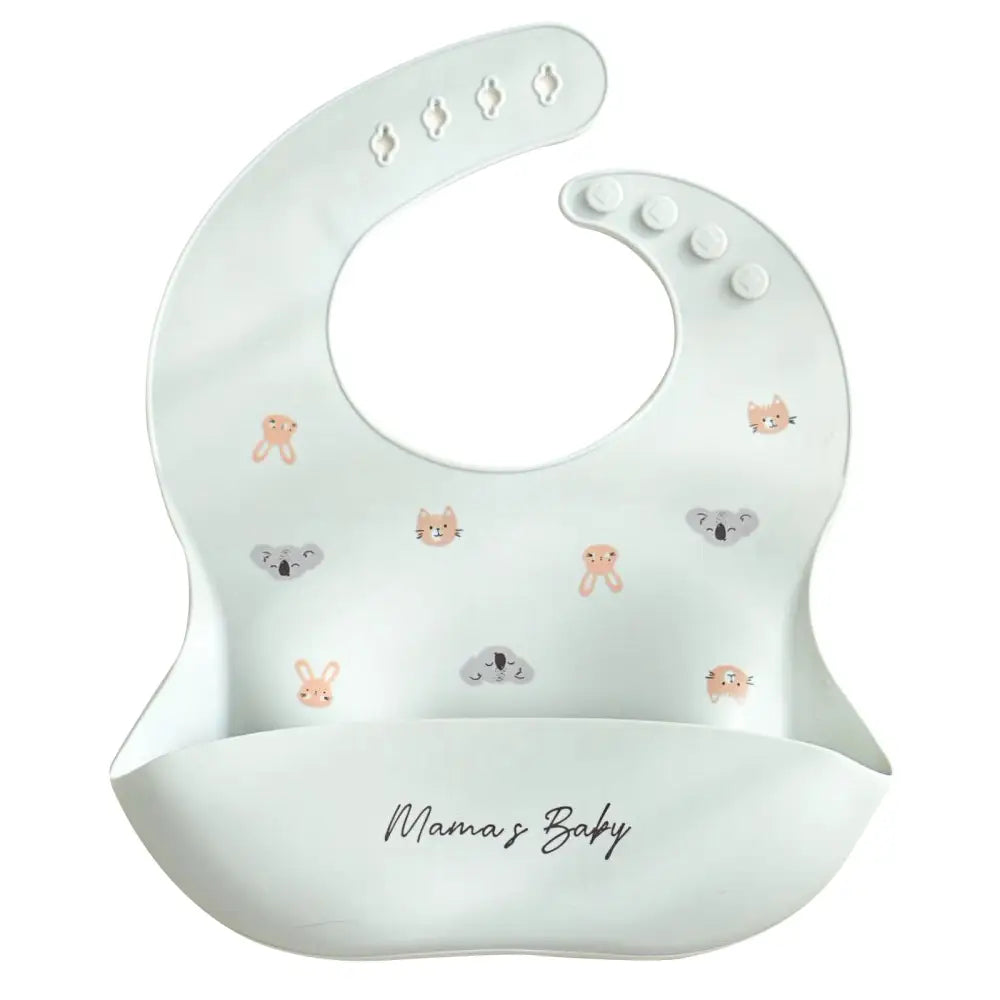 シリコンビブ お食事エプロン ベビー用 食べこぼし防止 立体ポケット付き 軽量 柔らか素材 丸めて収納 お手入れ簡単 防水 汚れにくい 持ち運び便利 離乳食グッズ 赤ちゃん用品