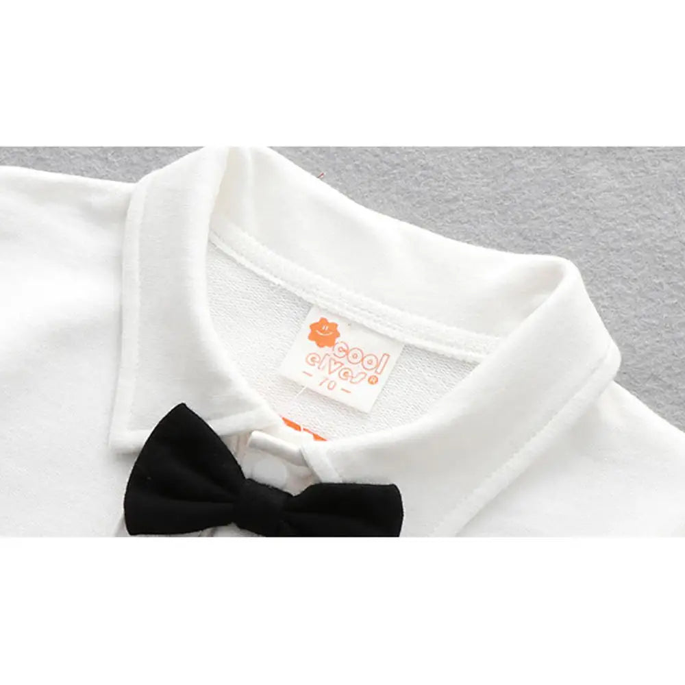 タキシード風ロンパース(男の子) 70~95cm - ベビーロンパース