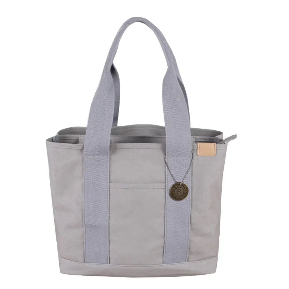 トートバッグ M(350g)|L(550g) - ライトグレー / Lサイズ - トートバッグ