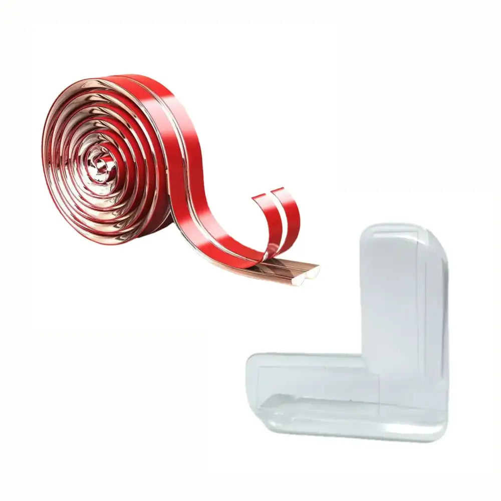 コーナーガード 透明ベビーガード 家具角保護クッション 子ども安全グッズ 貼るだけ簡単コーナーガード 誤飲防止ベビーガード 柔らか素材コーナークッション L字タイプコーナー保護 直線カット対応ガード インテリアになじむ安全グッズ