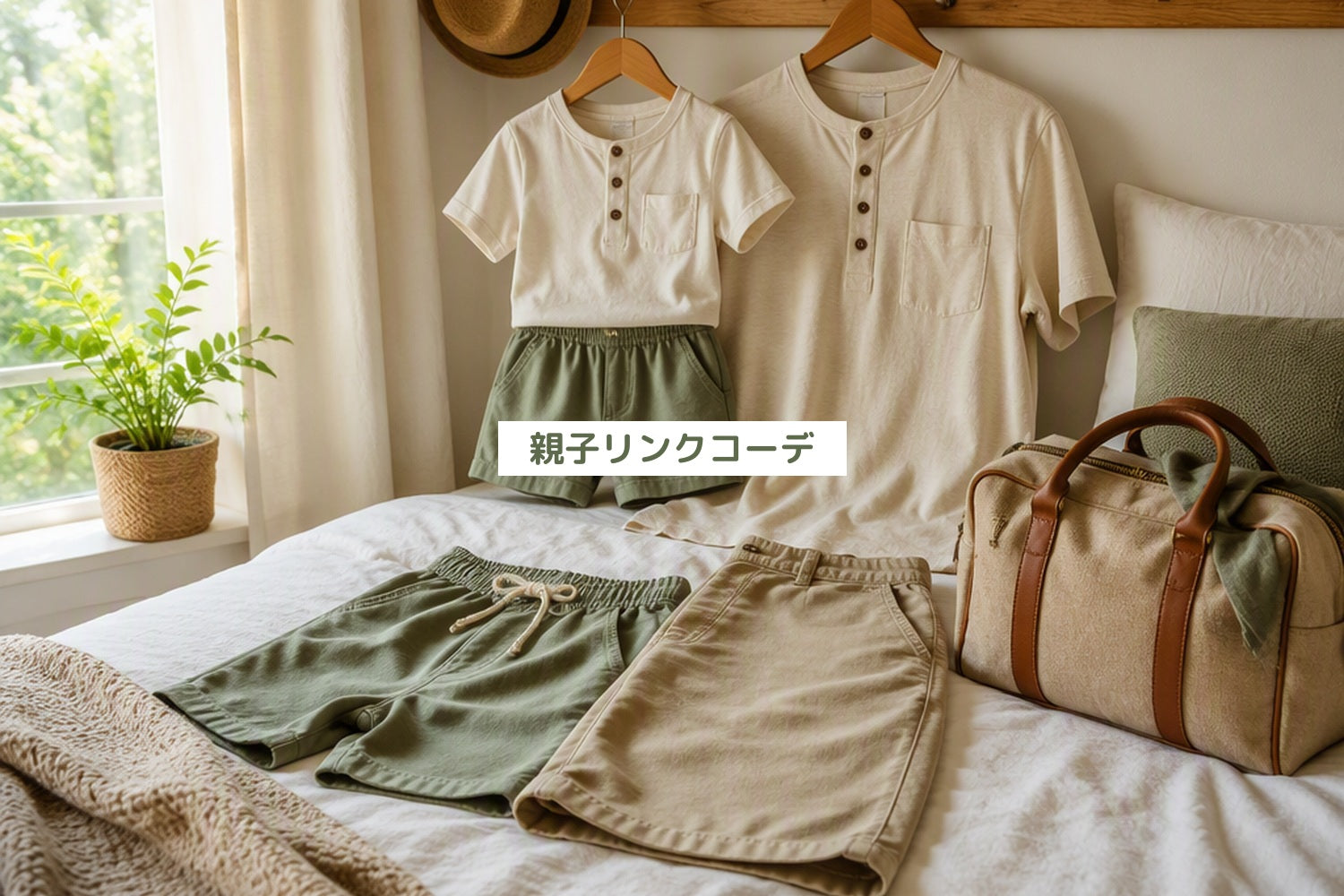 親子リンクコーデ