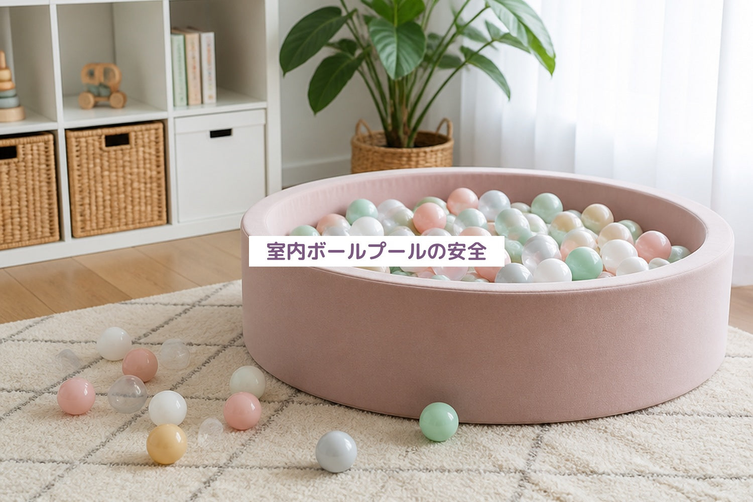 室内ボールプールの安全