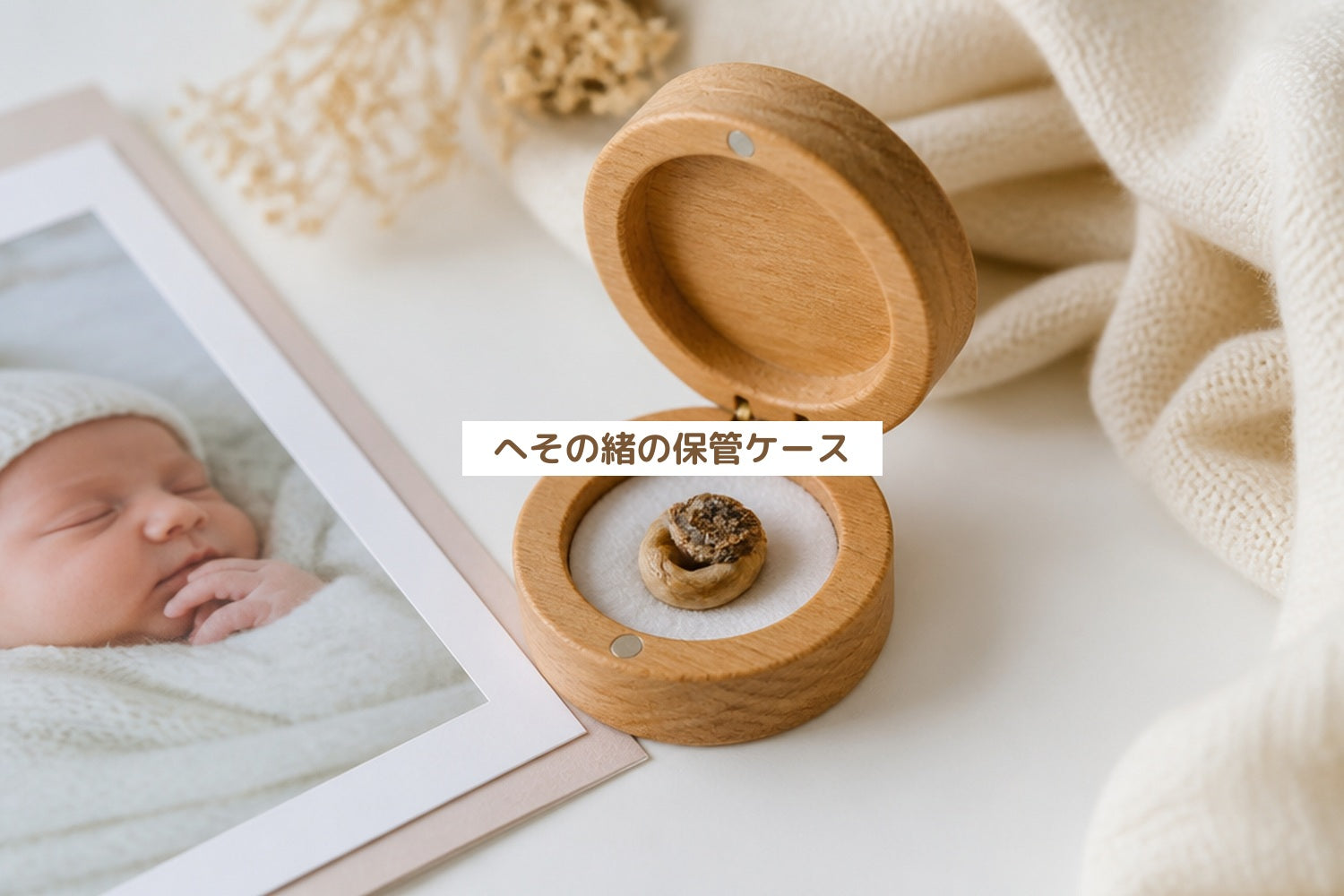 へその緒の保管ケース