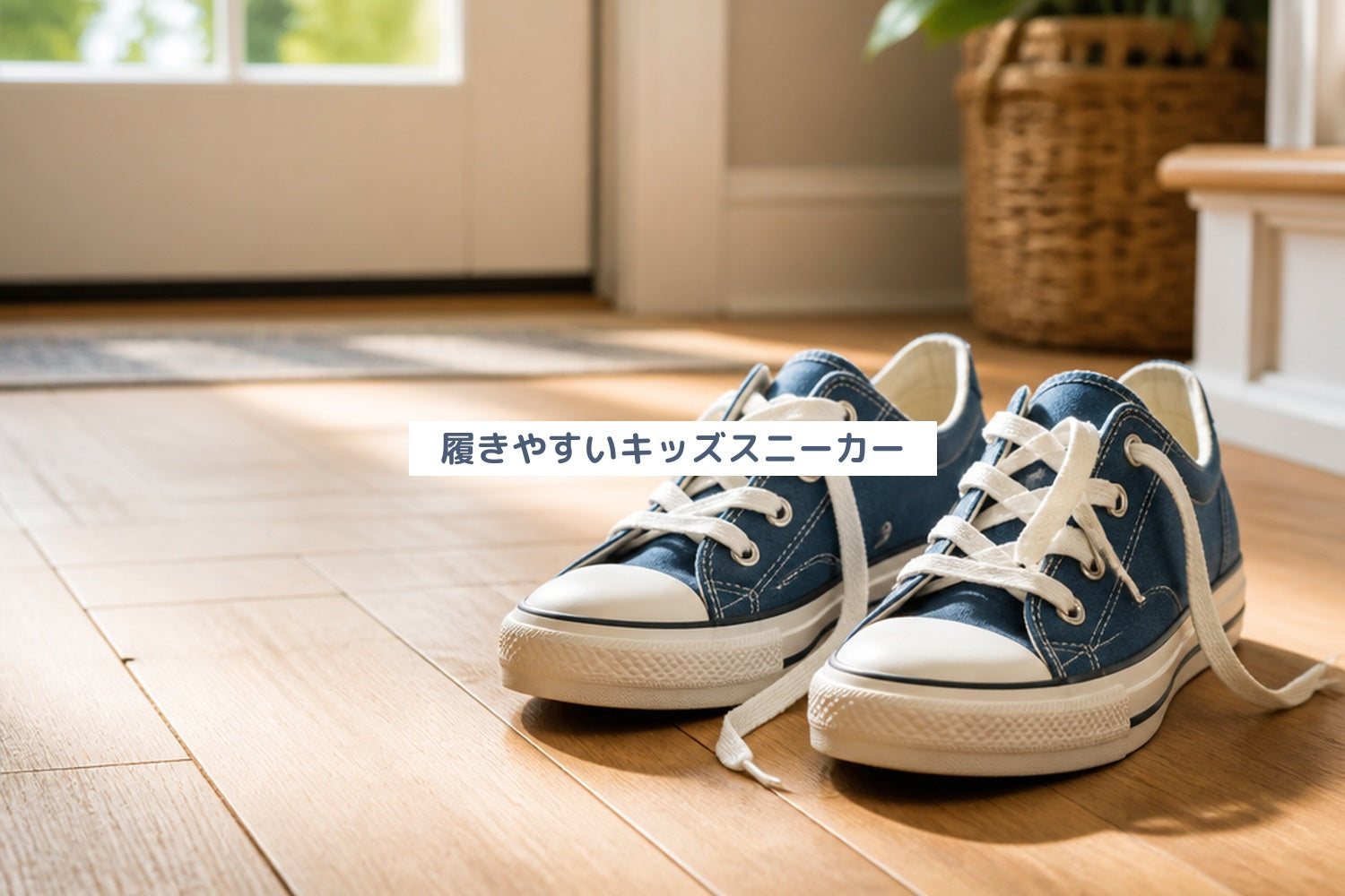 履きやすいキッズスニーカー