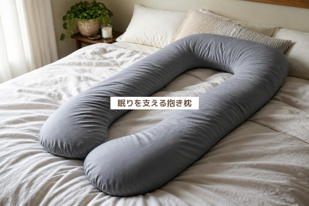 眠りを支える抱き枕