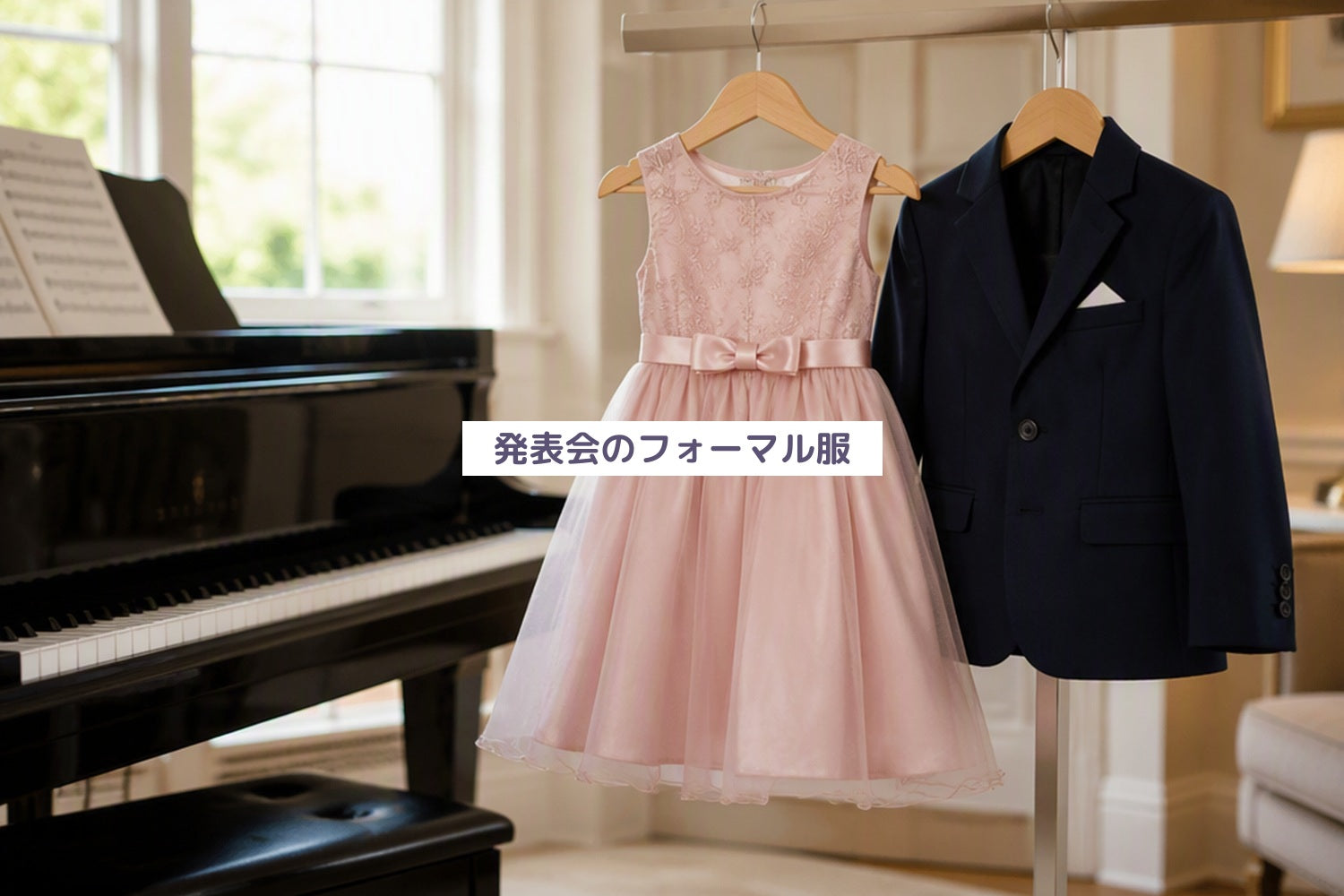 発表会のフォーマル服