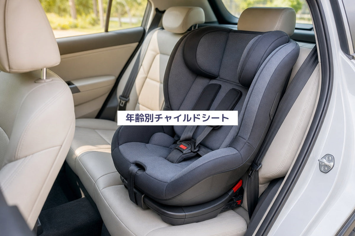 年齢別チャイルドシート