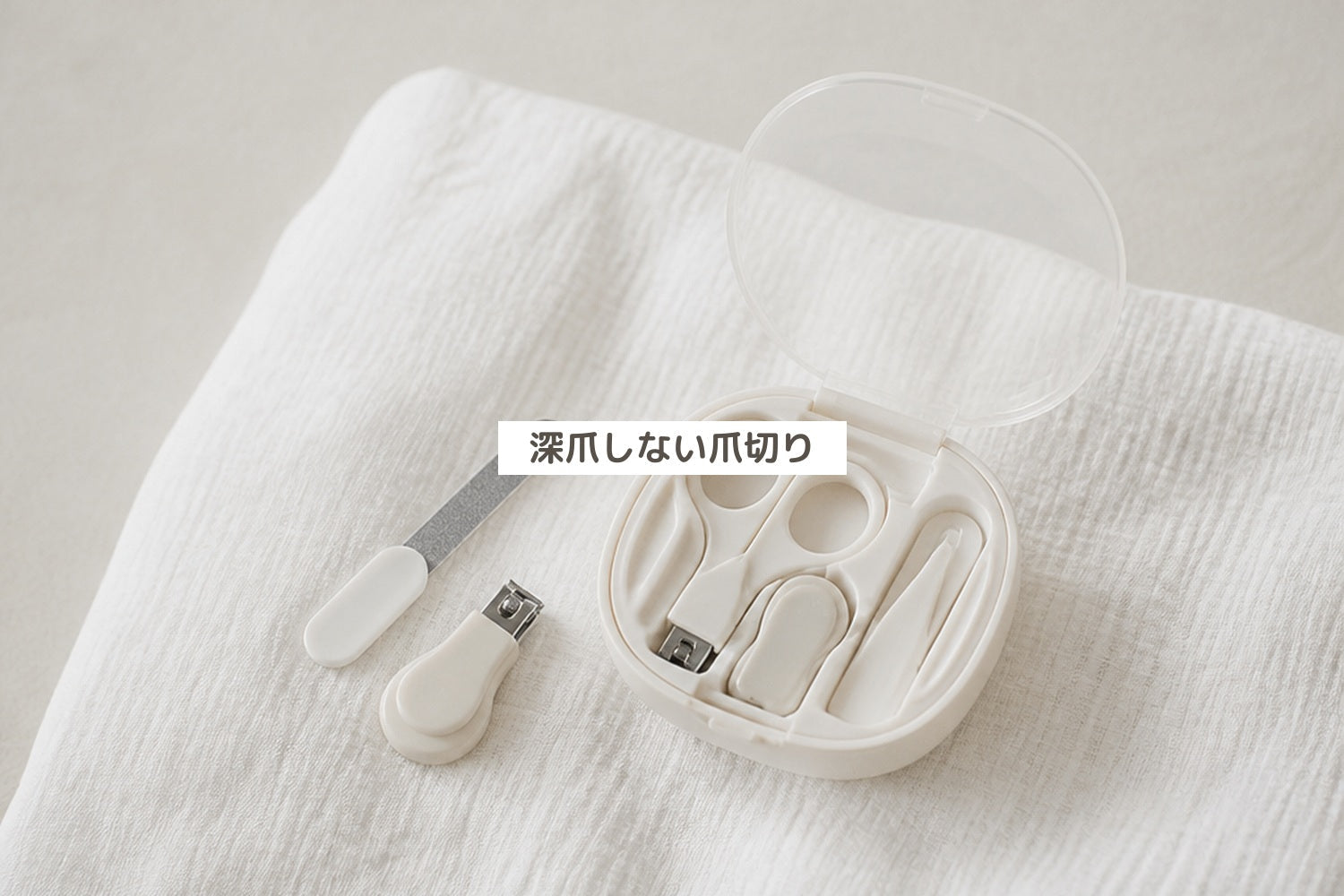 深爪しない爪切り