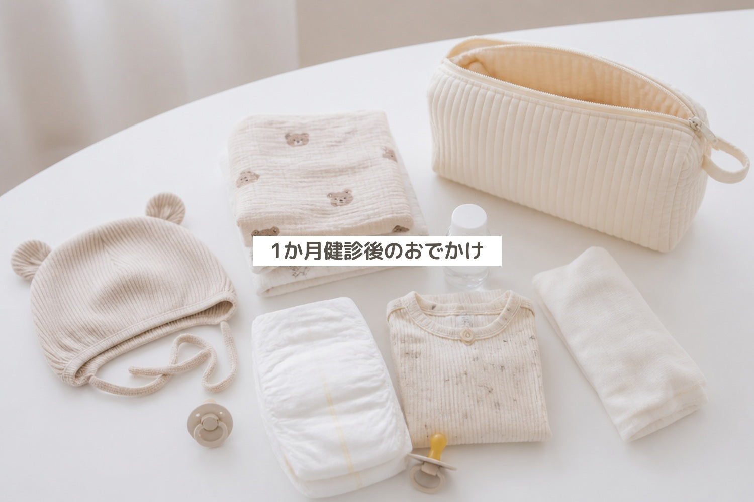 1か月健診後のおでかけ