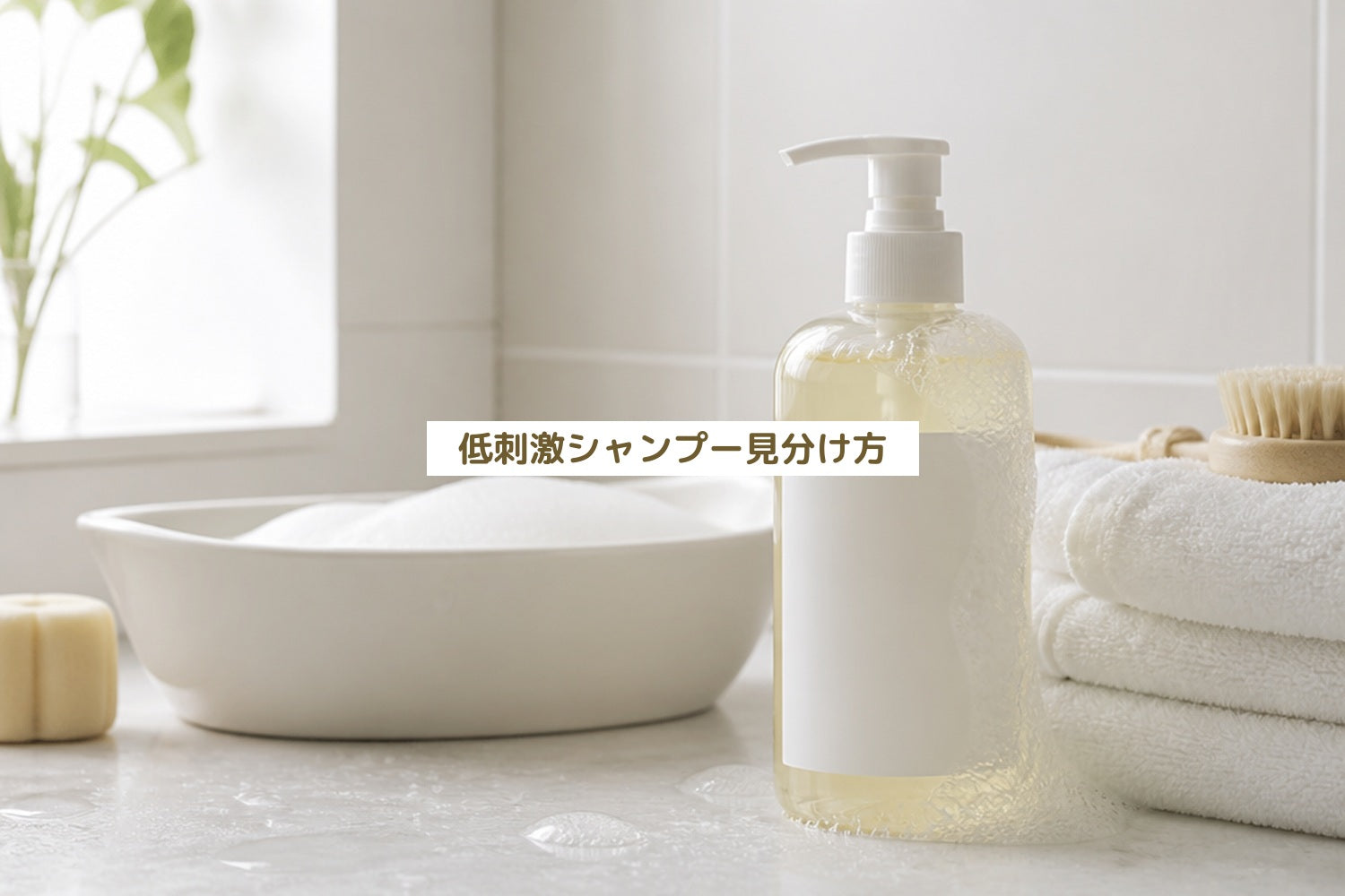 低刺激シャンプー見分け方