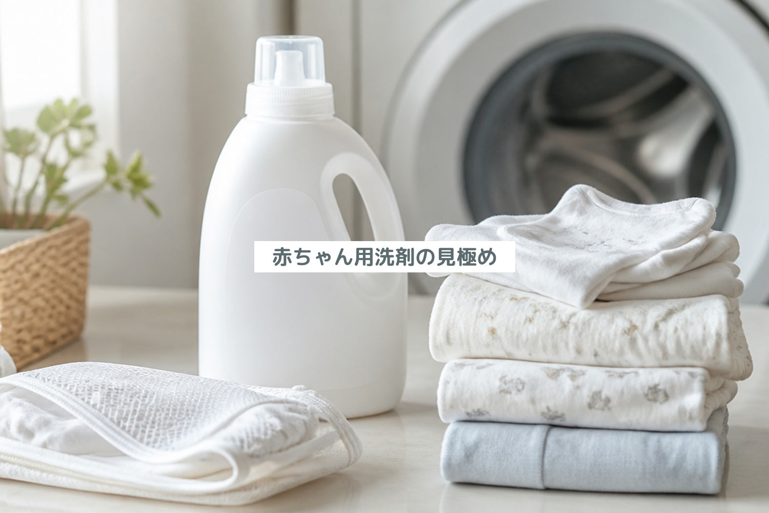赤ちゃん用洗剤の見極め