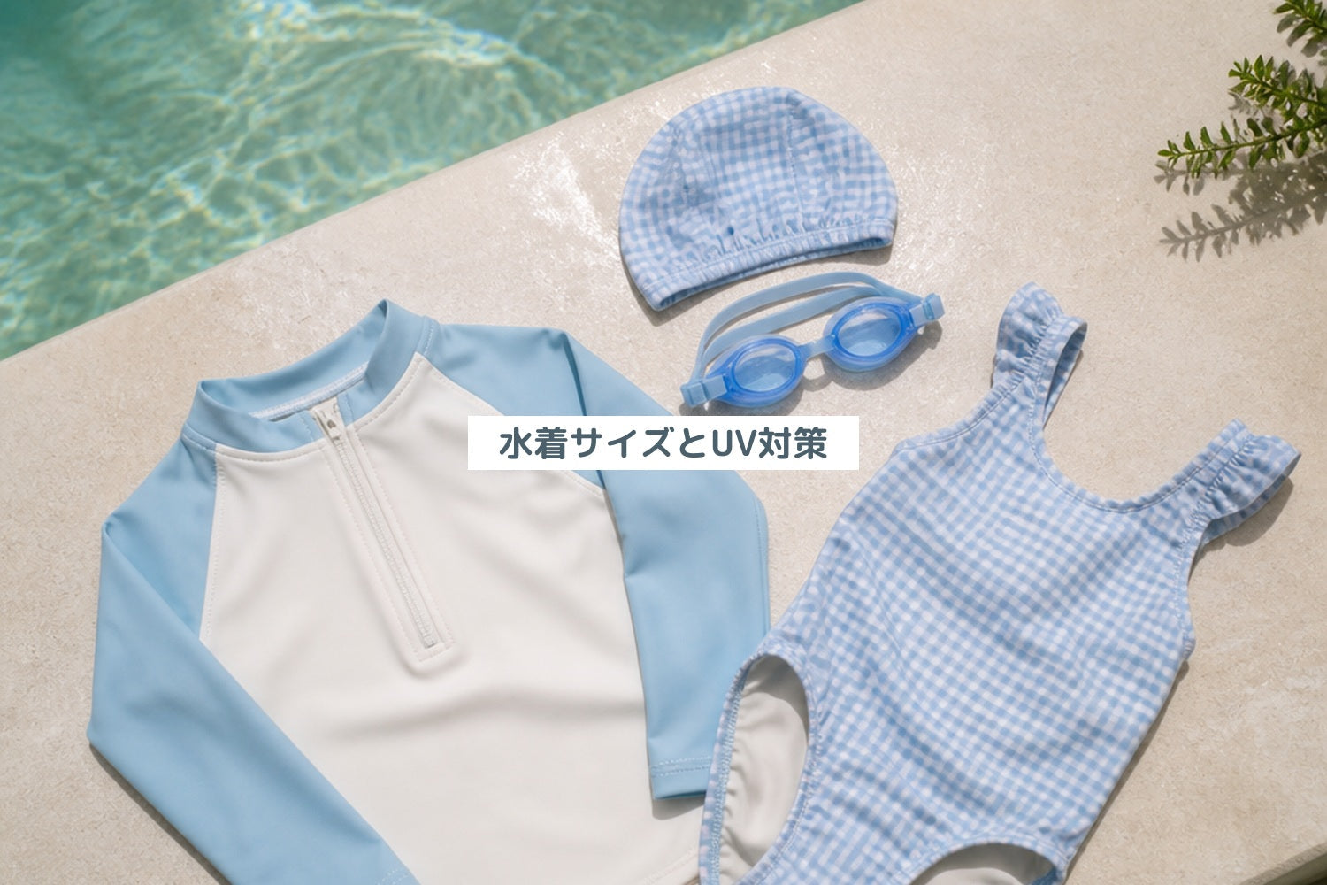 水着サイズとUV対策