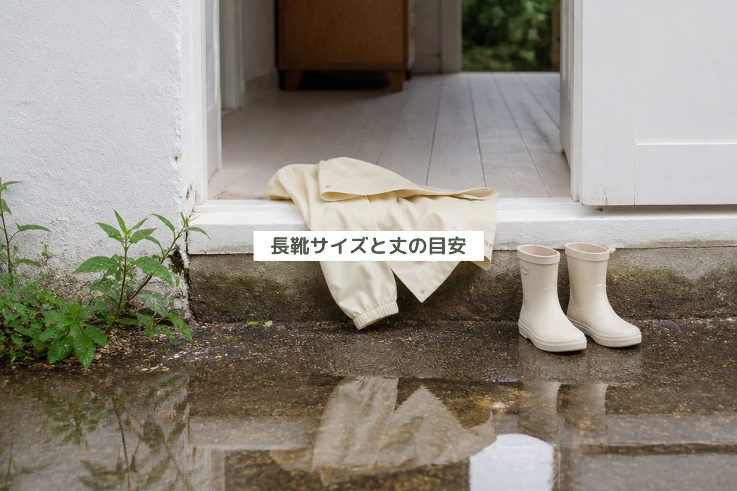 長靴サイズと丈の目安