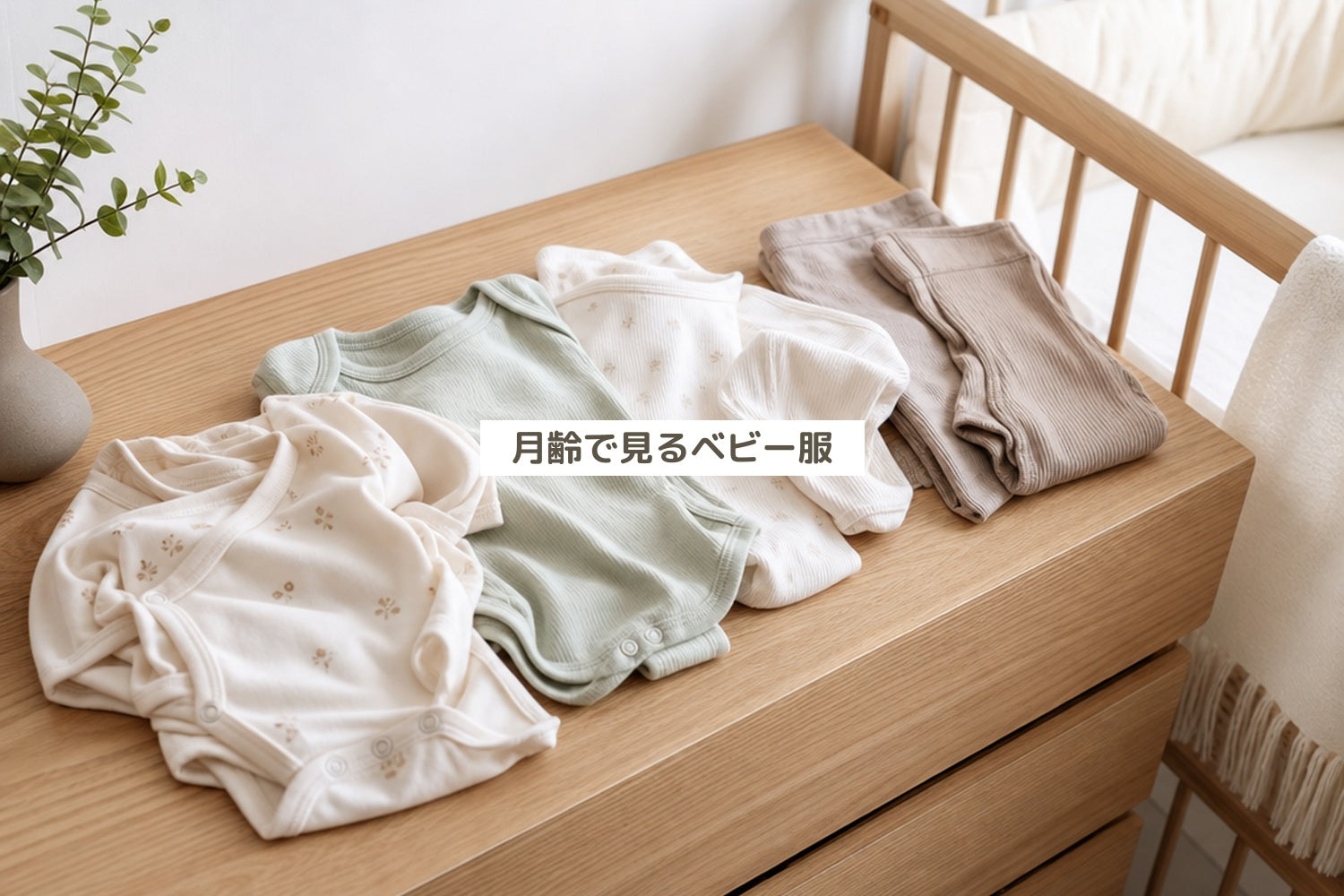 月齢で見るベビー服