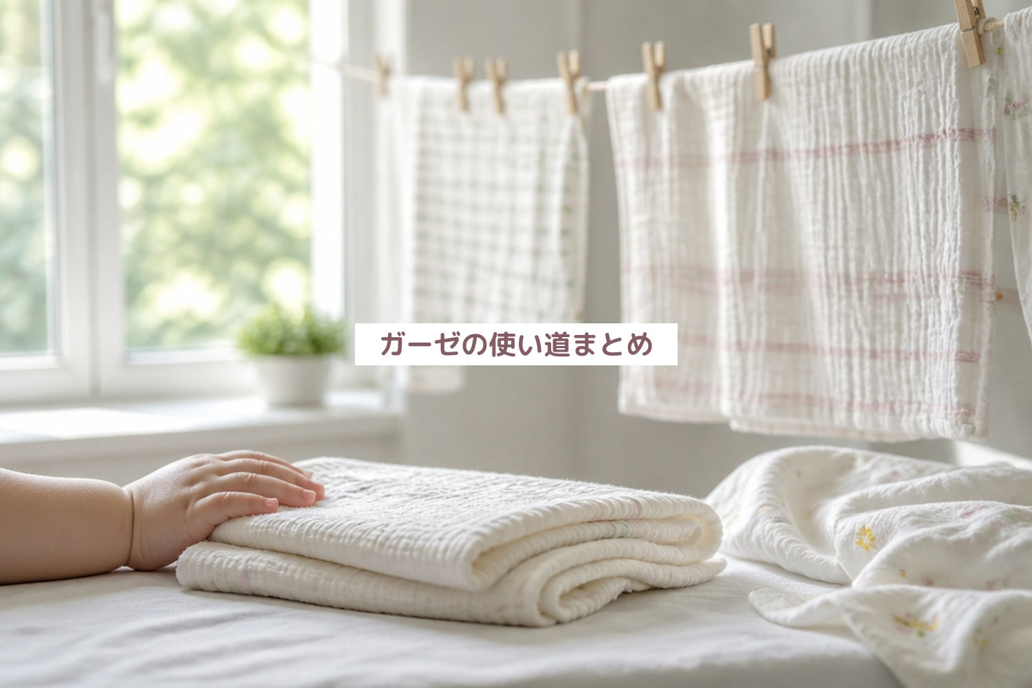 ガーゼの使い道まとめ