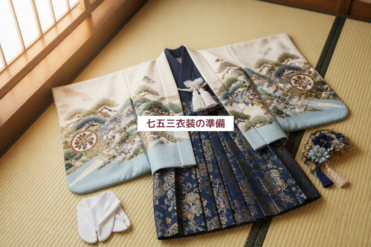 七五三衣装の準備