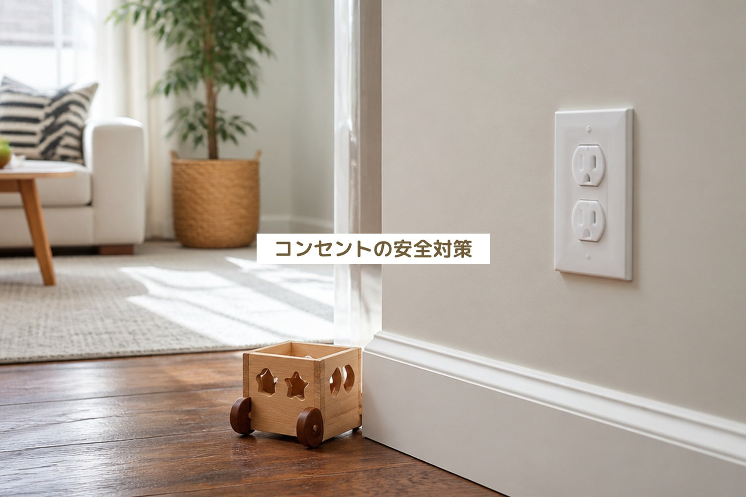 コンセントの安全対策