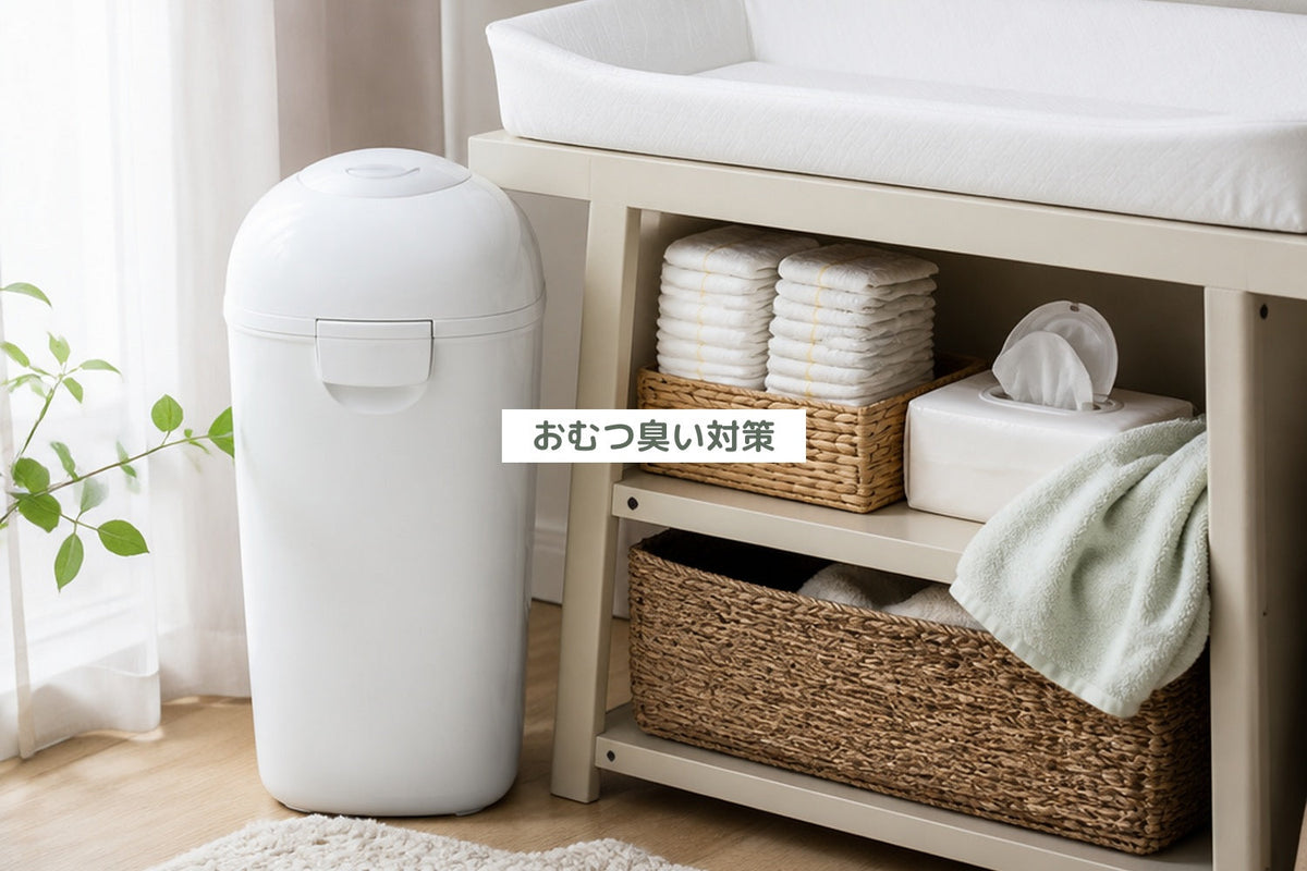 おむつ臭い対策